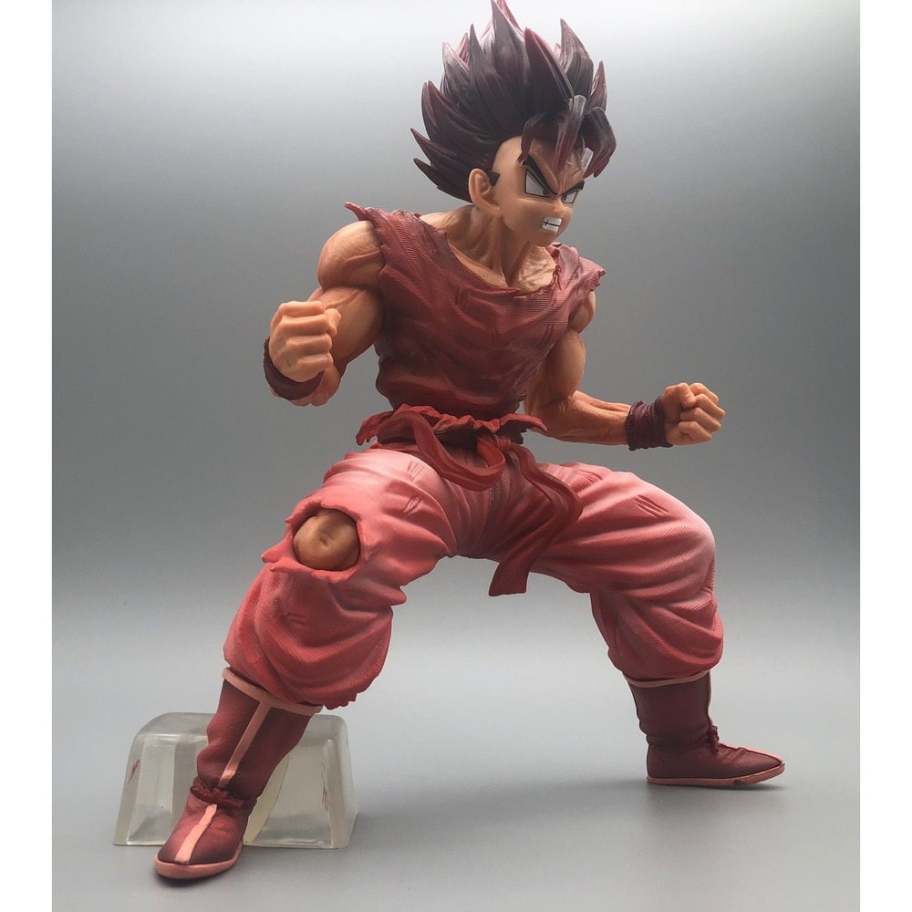 Dragon Ball Z Goku Kaiouken Action Figure Statue Unassembled Battle 9.5 Inches